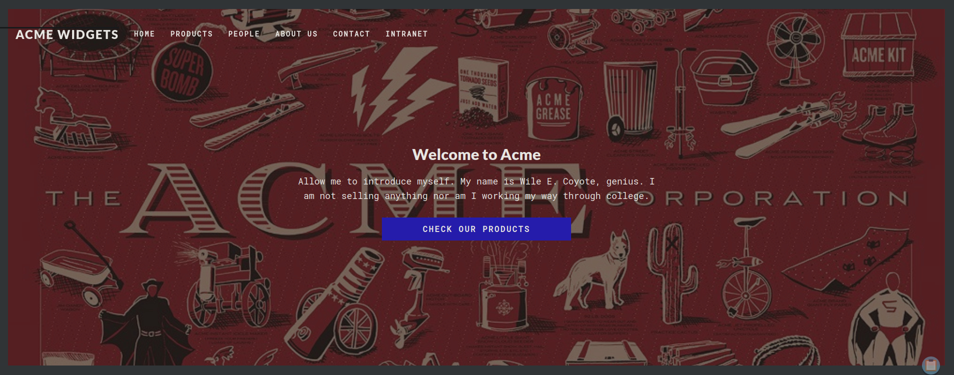 ACME Homepage